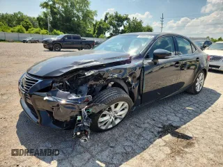 2015 Lexus IS 250 z VIN JTHCF1D28F5017166, wystawiony jako Copart lot #63651375 z przebiegiem Nie podano mil oraz Szkoda całkowita • Salvage title. Historia ofert i sprzedaży dostępna na DreamBid. Obrazek 1.