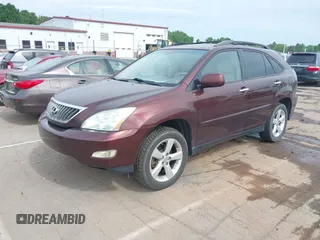 2008 Lexus RX 350 with VIN JTJGK31U880010747, listed as a IAAI auction lot 42113121 with 201,646 mi miles and . Bid and sale history available at DreamBid. Image 2.