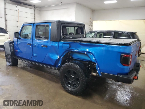 2022 Jeep Gladiator Mojave z VIN 1C6JJTEGXNL129496, wystawiony jako Copart lot #43359345 z przebiegiem 96 060 mil mil oraz Nie do naprawy • Non repairable. Historia ofert i sprzedaży dostępna na DreamBid. Obrazek 2.