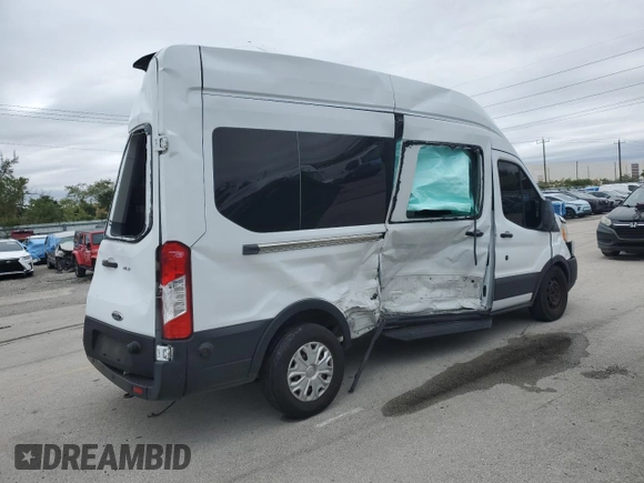 2019 Ford Transit Passenger XL with VIN 1FBAX2XG1KKA14113, listed as a Copart auction lot 41921515 with 66,012 mi miles and Non Repairable. Bid and sale history available at carsss.com. Image 3.