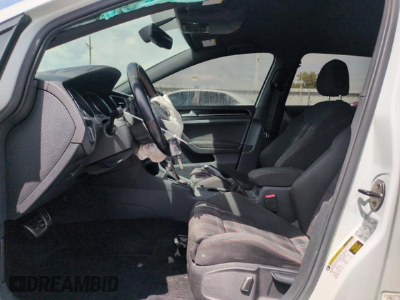 2017 Volkswagen GTI S with VIN 3VW4T7AU0HM034562, listed as a Copart auction lot 54372365 with 88,211 mi miles and Salvage title. Bid and sale history available at DreamBid. Image 7.