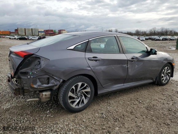 2016 Honda Civic Sedan EX with VIN 2HGFC2F77GH500679, listed as a Copart auction lot 49959035 with 78,244 mi miles and Salvage Title. Bid and sale history available at carsss.com. Image 3.