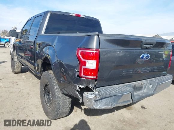 2019 Ford F-150 XL with VIN 1FTEW1C48KKC52577, listed as a IAAI auction lot 41483081 with 78,176 mi miles and . Bid and sale history available at DreamBid. Image 3.