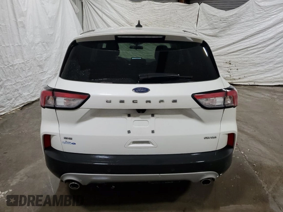 2022 Ford Escape SE with VIN 1FMCU9G60NUA60551, listed as a Copart auction lot 52040345 with 117,769 mi miles and Clean Title. Bid and sale history available at carsss.com. Image 6.