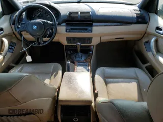 2003 BMW X5 3.0i with VIN 5UXFA53533LV83760, listed as a Copart auction lot 54744234 with 0 mi miles and Salvage Title. Bid and sale history available at carsss.com. Image 8.