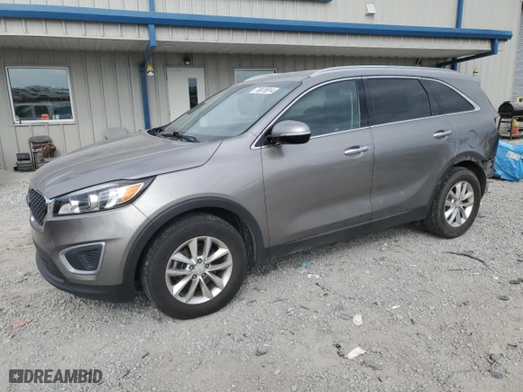 2018 Kia Sorento LX V6 with VIN 5XYPG4A52JG384841, listed as a Copart auction lot 76878914 with 111,861 mi miles and Salvage Title. Bid and sale history available at carsss.com. Image 1.