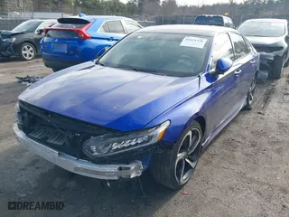 2020 Honda Accord Sedan Sport with VIN 1HGCV1F33LA145572, listed as a IAAI auction lot 41821328 with 54,956 mi miles. Bid and sale history available at carsss.com. Image 17.