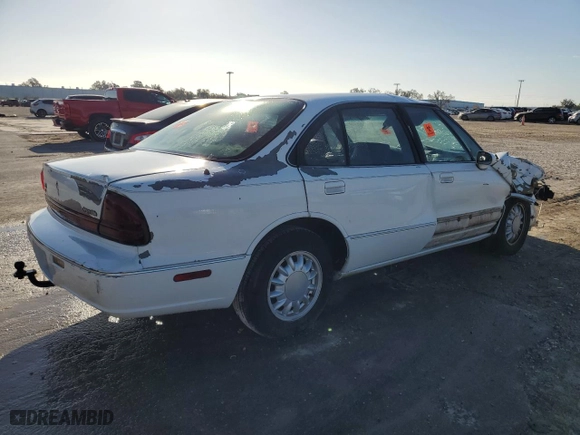 1996 Oldsmobile 88 1SA with VIN 1G3HN52KXT4800284, listed as a Copart auction lot 84081214 with 185,447 mi miles and Salvage Title. Bid and sale history available at carsss.com. Image 3.