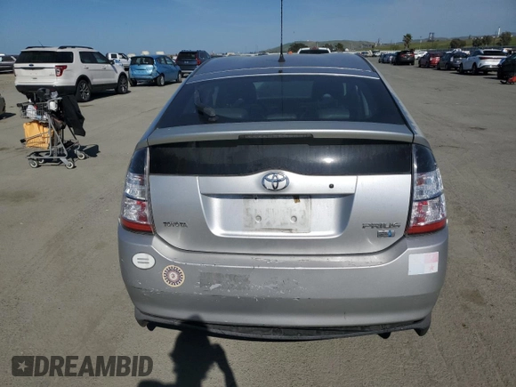 2005 Toyota Prius with VIN JTDKB20U457051629, listed as a Copart auction lot 52400195 with 163,771 mi miles and Salvage Title. Bid and sale history available at carsss.com. Image 6.