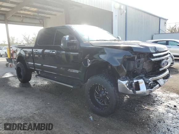 2021 Ford Super Duty F-250 SRW XL with VIN 1FT7W2BT1MEC51277, listed as a Copart auction lot 43544475 with 99,324 mi miles and Salvage Title. Bid and sale history available at carsss.com. Image 4.