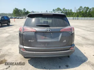 2017 Toyota RAV4 LE with VIN 2T3BFREV0HW656450, listed as a Copart auction lot 61495335 with 45,723 mi miles and Salvage title. Bid and sale history available at DreamBid. Image 6.