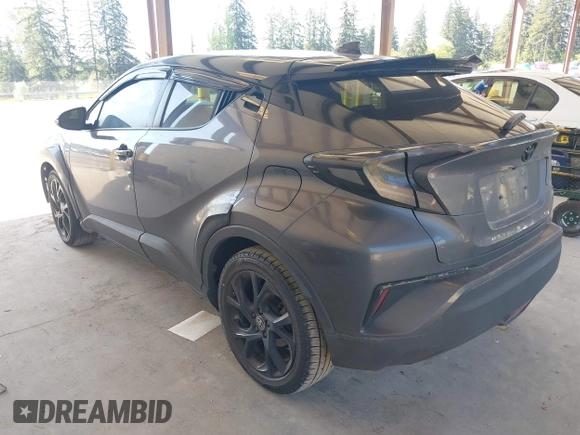 2021 Toyota C-HR LE with VIN JTNKHMBX5M1129253, listed as a IAAI auction lot 42169707 with 54,312 mi miles and . Bid and sale history available at DreamBid. Image 3.