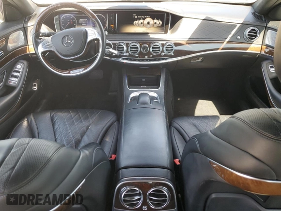 2014 Mercedes-Benz S S 550 with VIN WDDUG8CB0EA051322, listed as a Copart auction lot 52672685 with 75,930 mi miles and Salvage Title. Bid and sale history available at carsss.com. Image 8.