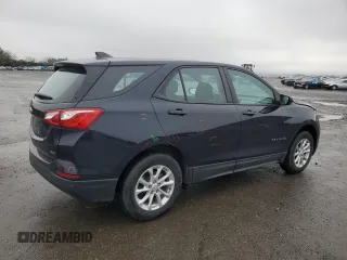 2021 Chevrolet Equinox LS with VIN 3GNAX5EV0MS141383, listed as a Copart auction lot 50166565 with 77,852 mi miles and Salvage title. Bid and sale history available at DreamBid. Image 3.