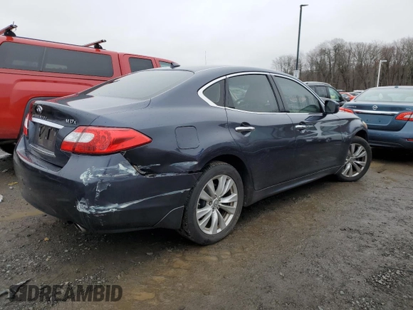 2011 Infiniti M37 with VIN JN1BY1AR7BM373197, listed as a Copart auction lot 84274814 with 158,657 mi miles and Salvage Title. Bid and sale history available at carsss.com. Image 3.