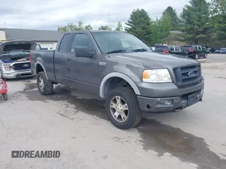 2005 Ford F-150 XLT with VIN 1FTPX14565FB45876, listed as a IAAI auction lot 42355390 with 136,003 mi miles and . Bid and sale history available at DreamBid. Image 1.