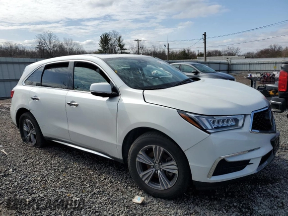 2020 Acura MDX with VIN 5J8YD4H33LL002682, listed as a Copart auction lot 47778055 with 0 mi miles and Salvage Title. Bid and sale history available at carsss.com. Image 4.