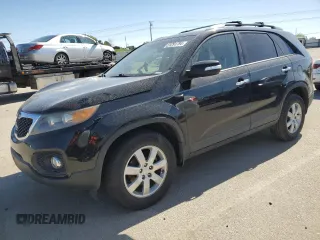 2011 Kia Sorento LX with VIN 5XYKT4A16BG117335, listed as a Copart auction lot 51291784 with 137,896 mi miles and Salvage Title. Bid and sale history available at carsss.com. Image 1.