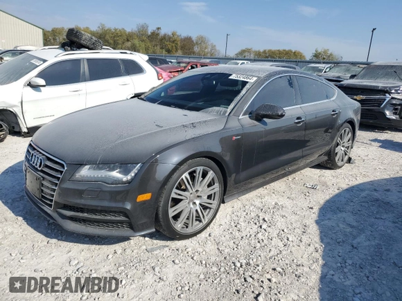 2015 Audi A7 3.0 Prestige with VIN WAU2GAFC9FN013477, listed as a Copart auction lot 75324864 with 87,144 mi miles and Salvage Title. Bid and sale history available at carsss.com. Image 1.