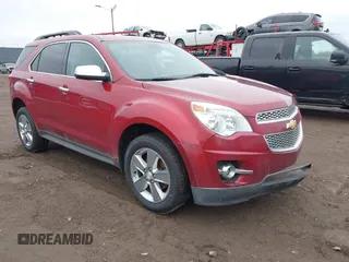 2015 Chevrolet Equinox LT with VIN 2GNALCEK6F6250020, listed as a IAAI auction lot 41853161 with 124,912 mi miles. Bid and sale history available at carsss.com. Image 1.