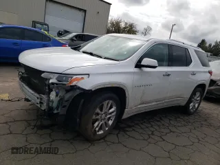 2018 Chevrolet Traverse High Country z VIN 1GNEVKKW3JJ102884, wystawiony jako Copart lot #52102675 z przebiegiem 115 305 mil mil oraz Szkoda całkowita • Salvage title. Historia ofert i sprzedaży dostępna na DreamBid. Obrazek 1.