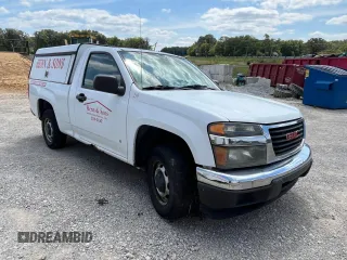 2007 GMC Canyon SL with VIN 1GTCS149778135851, listed as a Copart auction lot 85156264 with 189,390 mi miles and Clean Title. Bid and sale history available at carsss.com. Image 1.