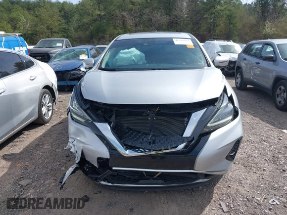 2023 Nissan Murano SL with VIN 5N1AZ2CJ4PC130734, listed as a IAAI auction lot 41741504 with 35,124 mi miles and . Bid and sale history available at DreamBid. Image 6.
