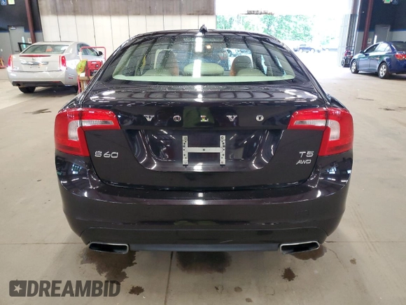 2015 Volvo S60 T5 Premier z VIN YV1612TK9F2354235, wystawiony jako Copart lot #57793095 z przebiegiem 69 869 mil mil oraz Czysty tytuł • Clean title. Historia ofert i sprzedaży dostępna na DreamBid. Obrazek 6.