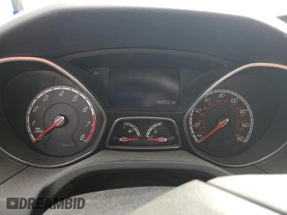 2014 Ford Focus ST with VIN 1FADP3L94EL440016, listed as a Copart auction lot 74464774 with 180,552 mi miles and Salvage Title. Bid and sale history available at carsss.com. Image 9.