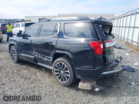 2020 GMC Acadia Denali with VIN 1GKKNXLS0LZ114519, listed as a IAAI auction lot 41650447 with 91,983 mi miles. Bid and sale history available at carsss.com. Image 3.