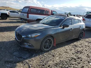 2017 Mazda 3 Touring with VIN JM1BN1L35H1146647, listed as a Copart auction lot 57120925 with 99,083 mi miles and Salvage title. Bid and sale history available at DreamBid. Image 1.