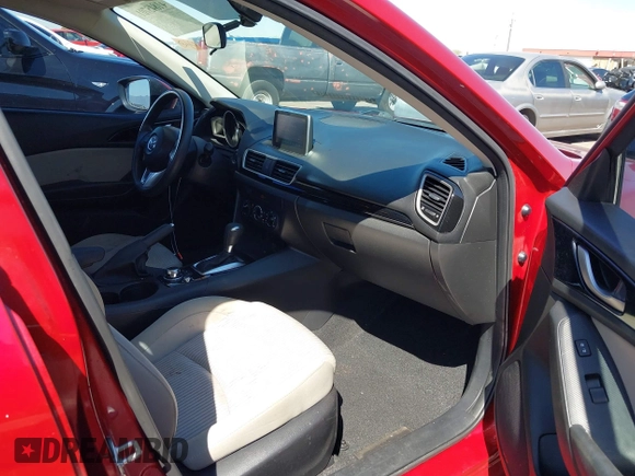 2016 Mazda Mazda3 i Sport with VIN JM1BM1U71G1345696, listed as a IAAI auction lot 41845701 with 141,646 mi miles. Bid and sale history available at carsss.com. Image 5.
