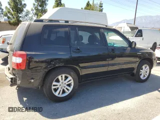 2006 Toyota Highlander Hybrid with VIN JTEDW21A360016359, listed as a Copart auction lot 68872664 with 195,906 mi miles and Salvage Title. Bid and sale history available at carsss.com. Image 3.