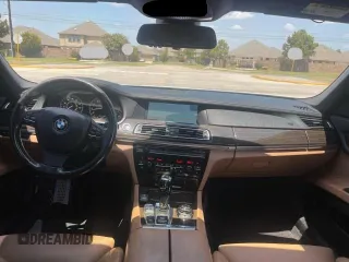 2010 BMW 7 Series 750Li with VIN WBAKB8C58ACY64395, listed as a Copart auction lot 76207074 with 137,375 mi miles and Salvage title. Bid and sale history available at DreamBid. Image 9.