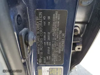 2007 Kia Rondo EX with VIN KNAFG526177077768, listed as a Copart auction lot 74614654 with 125,409 mi miles and Clean Title. Bid and sale history available at carsss.com. Image 12.