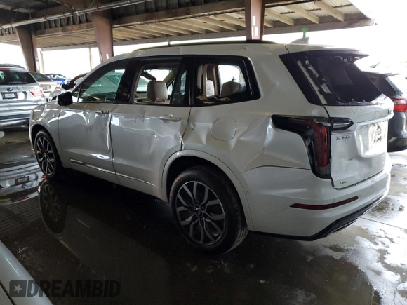 2021 Cadillac XT6 AWD Sport z VIN 1GYKPHRSXMZ195978, wystawiony jako Copart lot #80886314 z przebiegiem Nie podano mil oraz Szkoda całkowita • Salvage title. Historia ofert i sprzedaży dostępna na DreamBid. Obrazek 2.