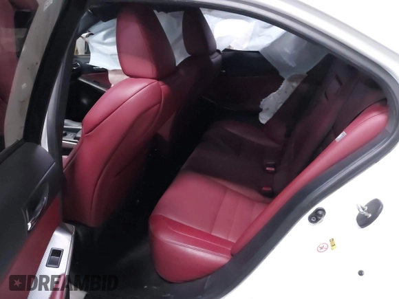 2014 Lexus IS 350 with VIN JTHCE1D2XE5003044, listed as a IAAI auction lot 41005435 with 131,817 mi miles. Bid and sale history available at carsss.com. Image 8.