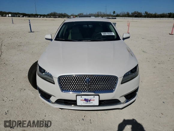 2017 Lincoln MKZ Premiere with VIN 3LN6L5A98HR665781, listed as a Copart auction lot 50019335 with 36,117 mi miles and Salvage title. Bid and sale history available at DreamBid. Image 5.