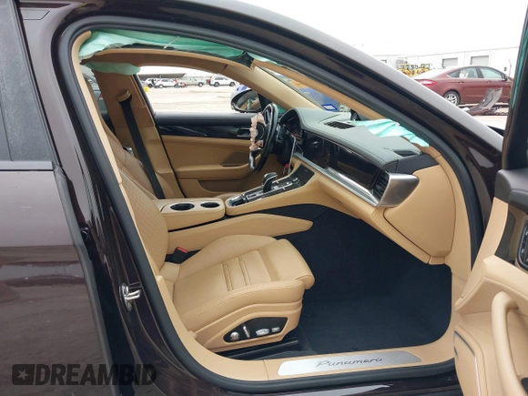 2019 Porsche Panamera with VIN WP0AA2A76KL100288, listed as a IAAI auction lot 41741039 with 76,834 mi miles and . Bid and sale history available at DreamBid. Image 5.