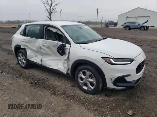 2024 Honda HR-V LX with VIN 3CZRZ2H31RM731676, listed as a Copart auction lot 54373325 with 9,848 mi miles and Salvage title. Bid and sale history available at DreamBid. Image 4.