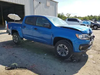 2022 Chevrolet Colorado 2WD Z71 with VIN 1GCGSDEN5N1300915, listed as a Copart auction lot 62213675 with 26,239 mi miles and Salvage title. Bid and sale history available at DreamBid. Image 4.
