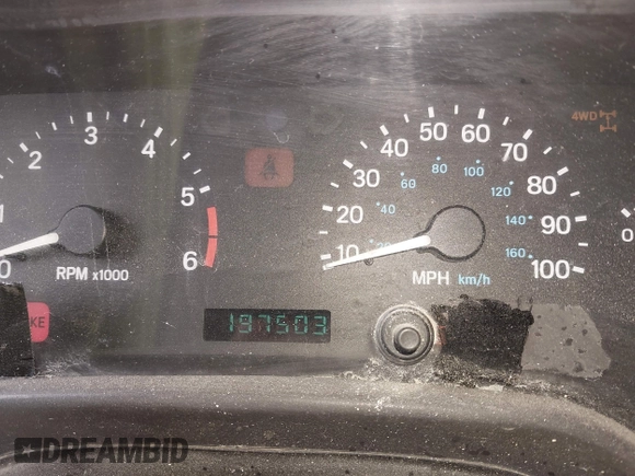 1998 Jeep Wrangler Sport with VIN 1J4FY19S9WP722431, listed as a IAAI auction lot 41872702 with 197,503 mi miles and . Bid and sale history available at DreamBid. Image 7.