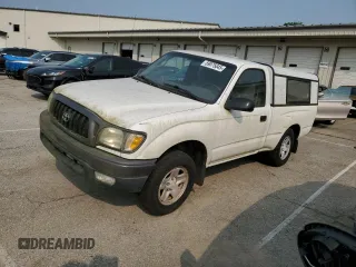 2001 Toyota Tacoma z VIN 5TENL42N31Z792532, wystawiony jako Copart lot #59075045 z przebiegiem 188 984 mil mil oraz Czysty tytuł • Clean title. Historia ofert i sprzedaży dostępna na DreamBid. Obrazek 1.