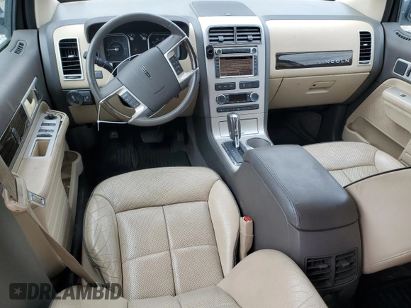 2008 Lincoln MKX with VIN 2LMDU88C98BJ11711, listed as a Copart auction lot 54252835 with 206,917 mi miles and Salvage title. Bid and sale history available at DreamBid. Image 8.