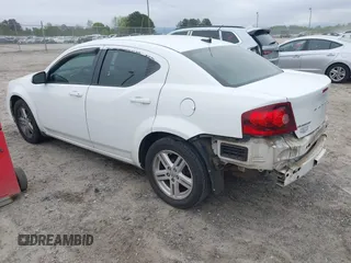 2013 Dodge Avenger SXT with VIN 1C3CDZCB9DN622189, listed as a IAAI auction lot 41937678 with 178,301 mi miles and . Bid and sale history available at carsss.com. Image 3.