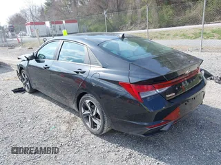 2023 Hyundai Elantra Limited with VIN KMHLP4AG4PU456898, listed as a IAAI auction lot 41899496 with 36,583 mi miles and . Bid and sale history available at DreamBid. Image 3.