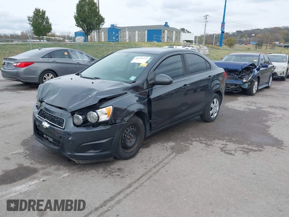 2016 Chevrolet Sonic LS with VIN 1G1JA5SH9G4164392, listed as a IAAI auction lot 40721332 with 113,046 mi miles and . Bid and sale history available at DreamBid. Image 2.