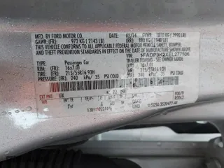2014 Ford Focus SE with VIN 1FADP3K2XEL277506, listed as a IAAI auction lot 41900240 with 204,989 mi miles. Bid and sale history available at carsss.com. Image 9.