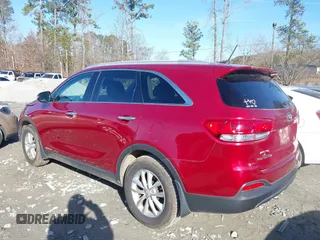 2018 Kia Sorento LX V6 with VIN 5XYPGDA50JG423071, listed as a IAAI auction lot 41275965 with 87,264 mi miles. Bid and sale history available at carsss.com. Image 14.