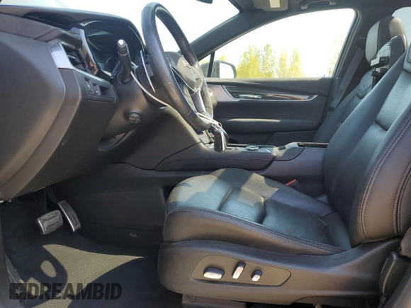 2021 Cadillac XT5 AWD Sport with VIN 1GYKNGRS3MZ176043, listed as a Copart auction lot 49822445 with 44,347 mi miles and Salvage title. Bid and sale history available at DreamBid. Image 7.